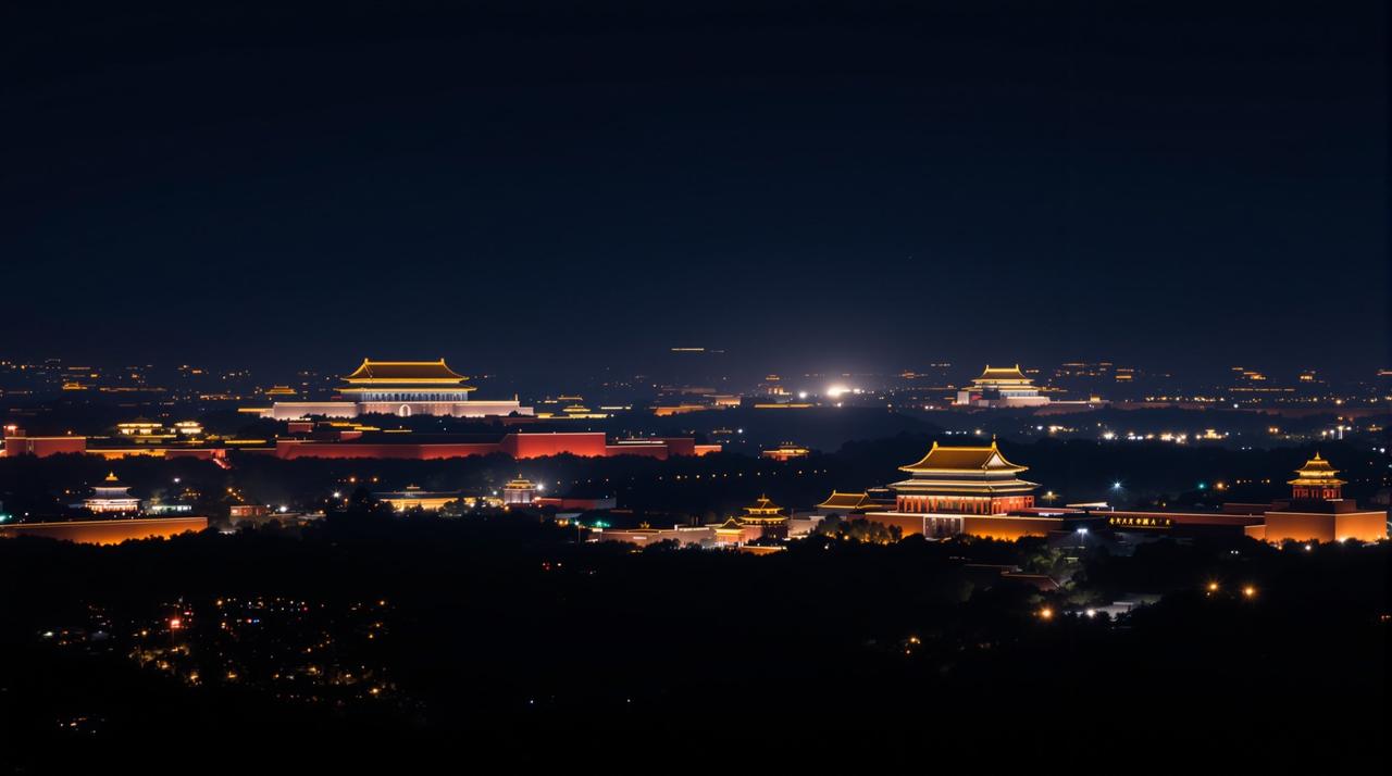 萱萱影视-萱萱影视：全景故宫之夜