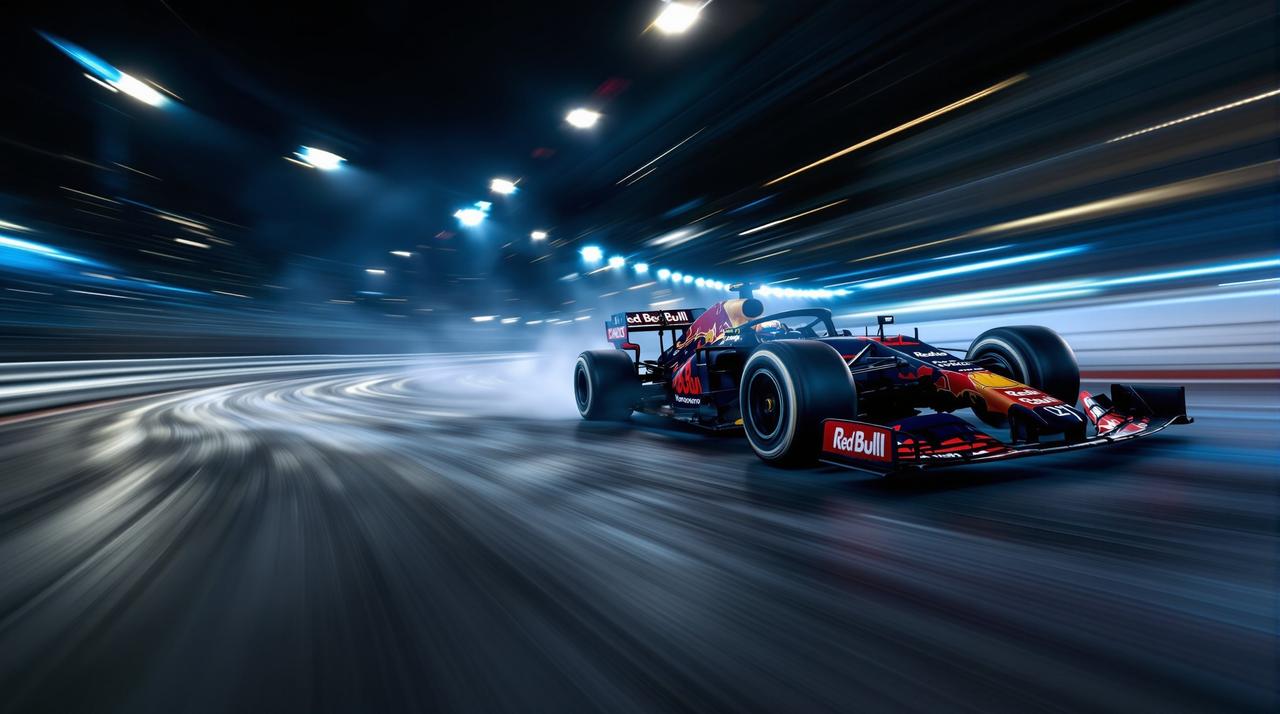 萱萱影视-萱萱影视：F1赛车极速拍摄幕后